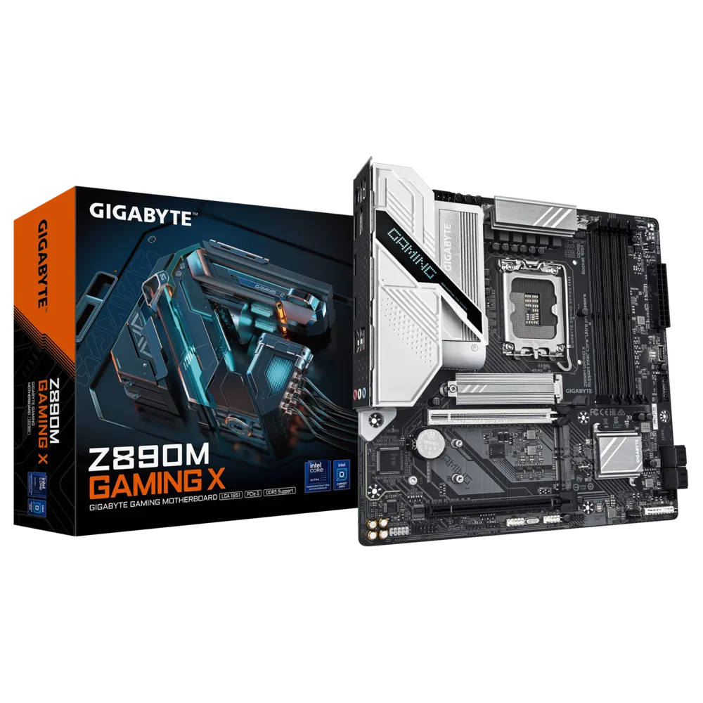 Matična ploča GIGABYTE Z890M GAMING X (DDR5, LGA1851, Intel® Z890 Express Chipset, Realtek® 2.5GbE LAN, Realtek® Audio CODEC)-6