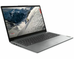 Laptop LENOVO Ideapad 1 15AMN7 (15.6" IPS, Full HD, AMD Ryzen 3 7320U, 16GB RAM, 1TB SSD, AMD Radeon Graphics, DOS, CRO, sivi) - 82VG00SASC-1