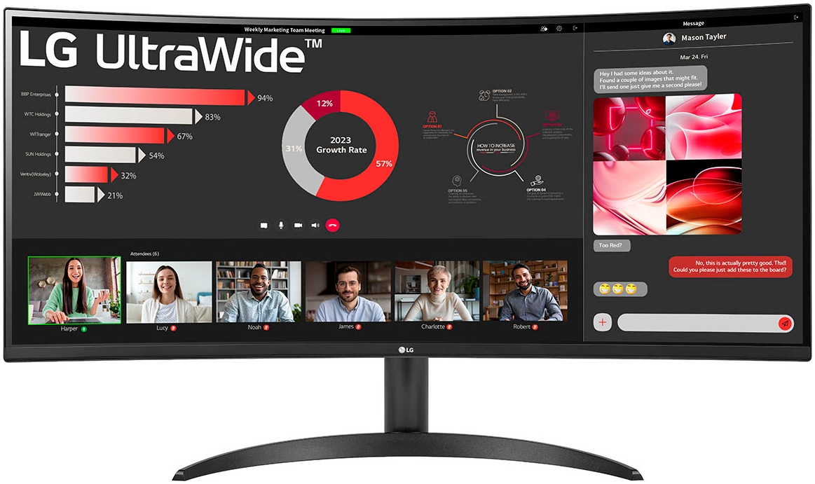 Monitor LG 34", 34WR50QK, 2x HDMI, DP, 100Hz, HDR10, WQHD-0
