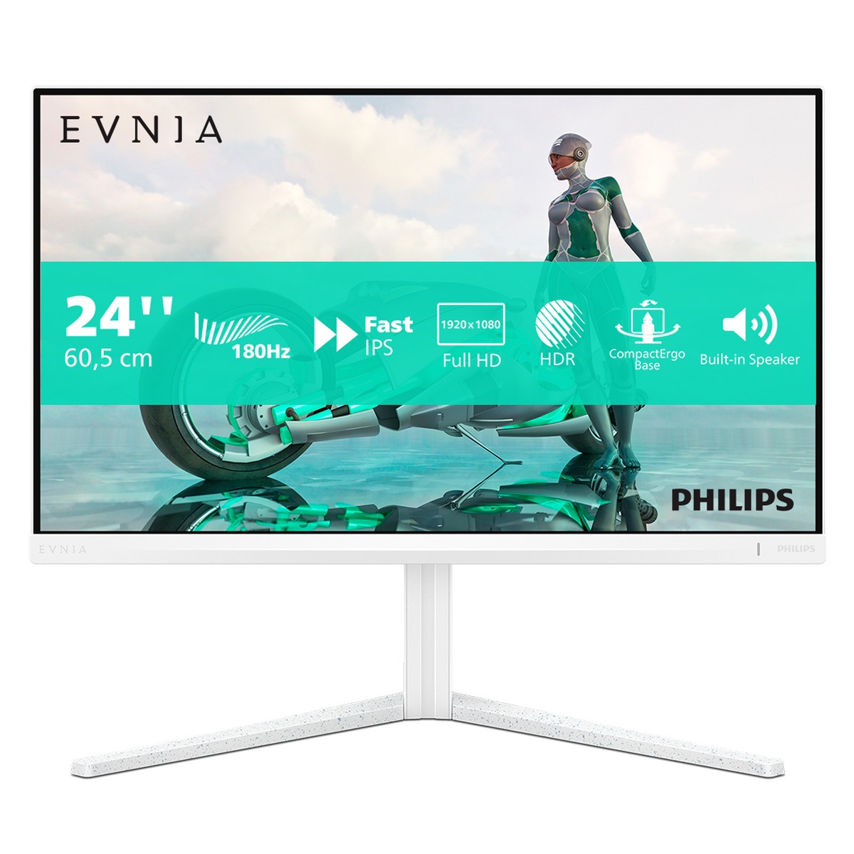 Monitor PHILIPS 24M2N3201A 24" 180Hz, 2xHDMI, DP, HAS