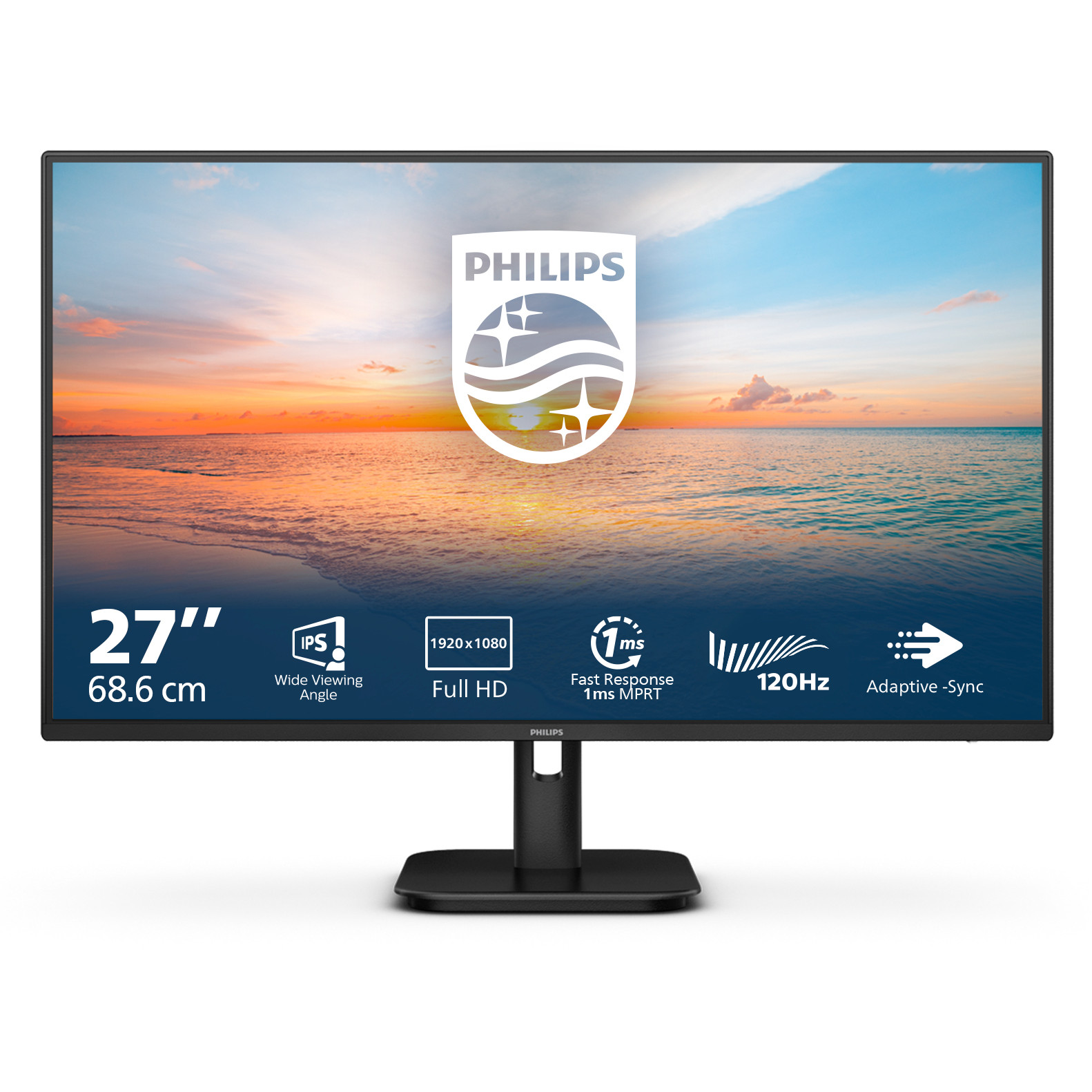 Monitor PHILIPS 27E1N1100A (27" IPS, FHD, 120Hz)-7