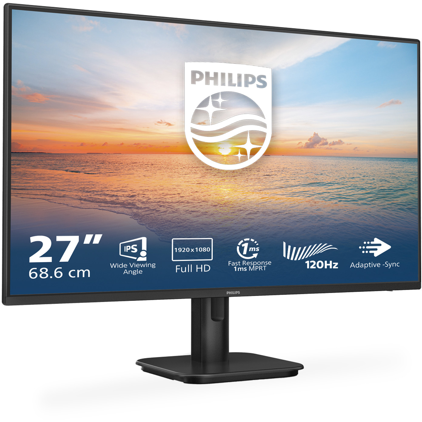 Monitor PHILIPS 27E1N1100A (27" IPS, FHD, 120Hz)-9