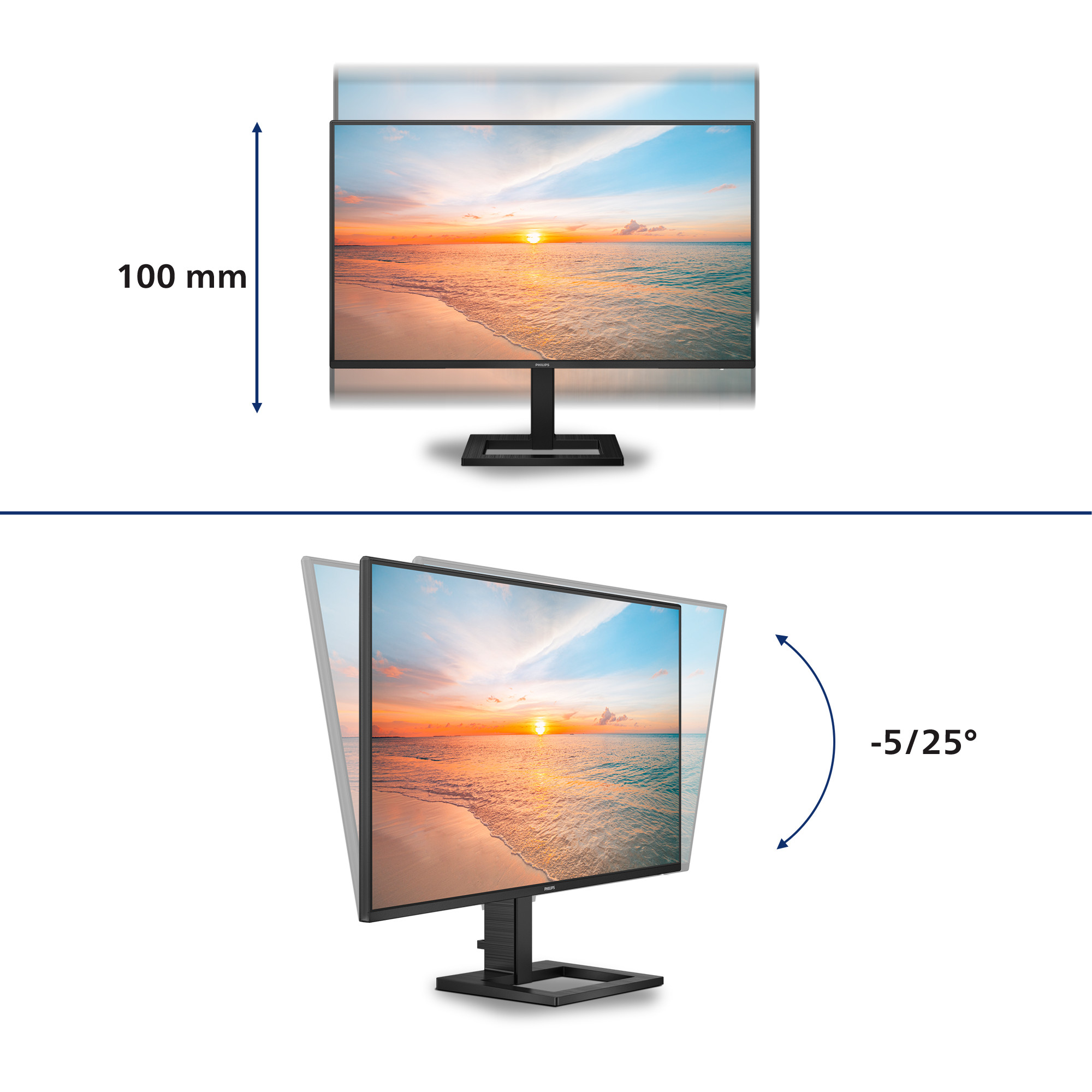 Monitor PHILIPS 27E1N1600AE (27" IPS, QHD, 100Hz)-28