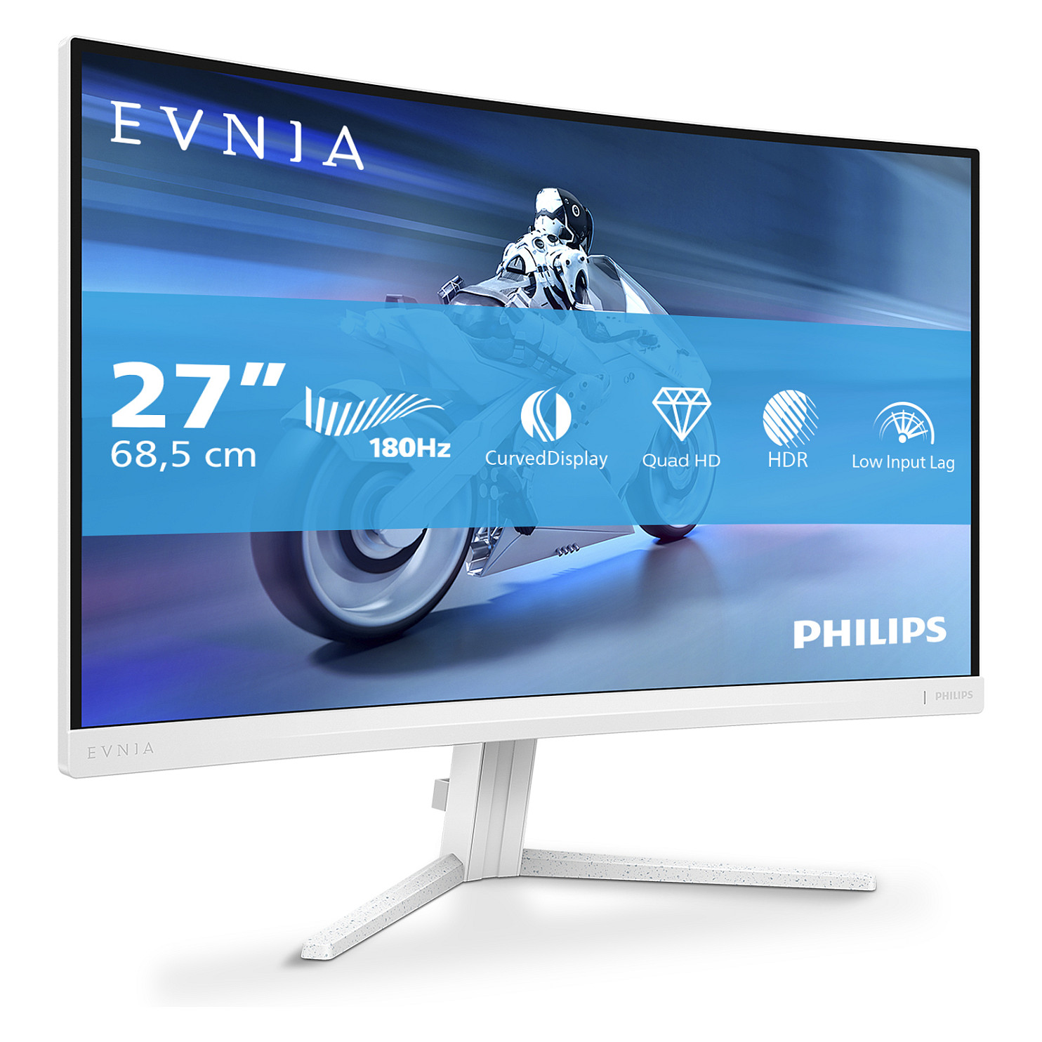 Monitor PHILIPS VA 27M2C5501 27" QHD, 180Hz, 2xHDMI, DP-17