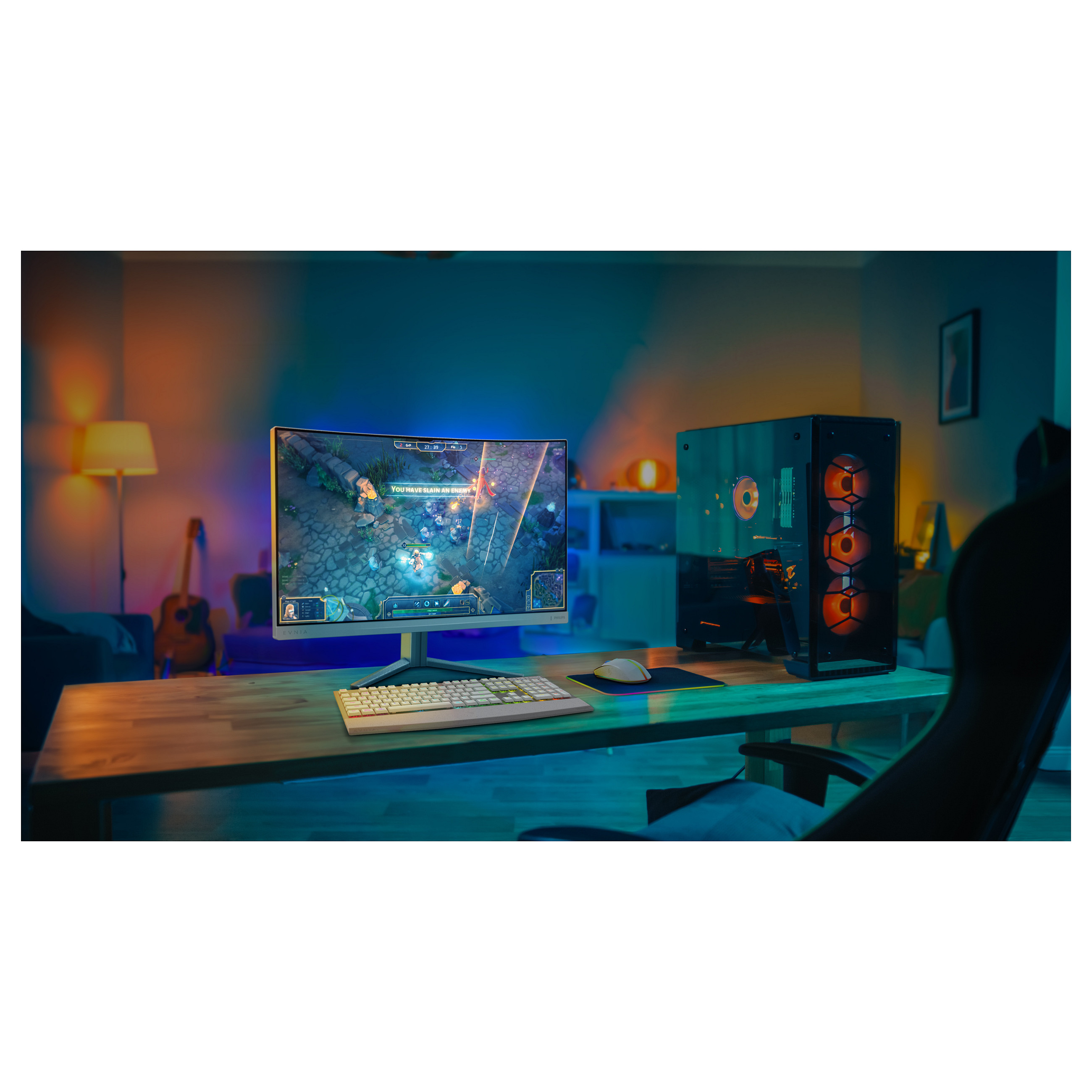 Monitor PHILIPS VA 27M2C5501 27" QHD, 180Hz, 2xHDMI, DP-19