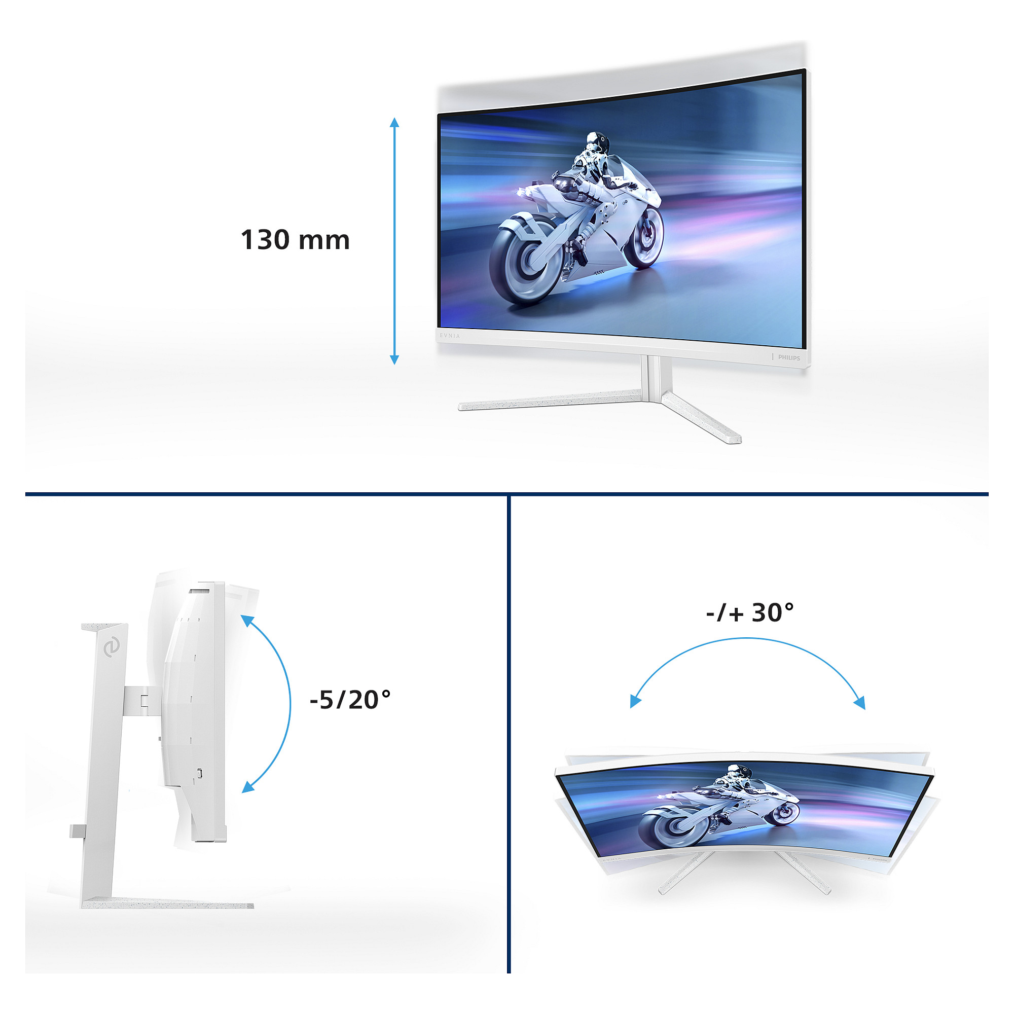 Monitor PHILIPS VA 27M2C5501 27" QHD, 180Hz, 2xHDMI, DP-25