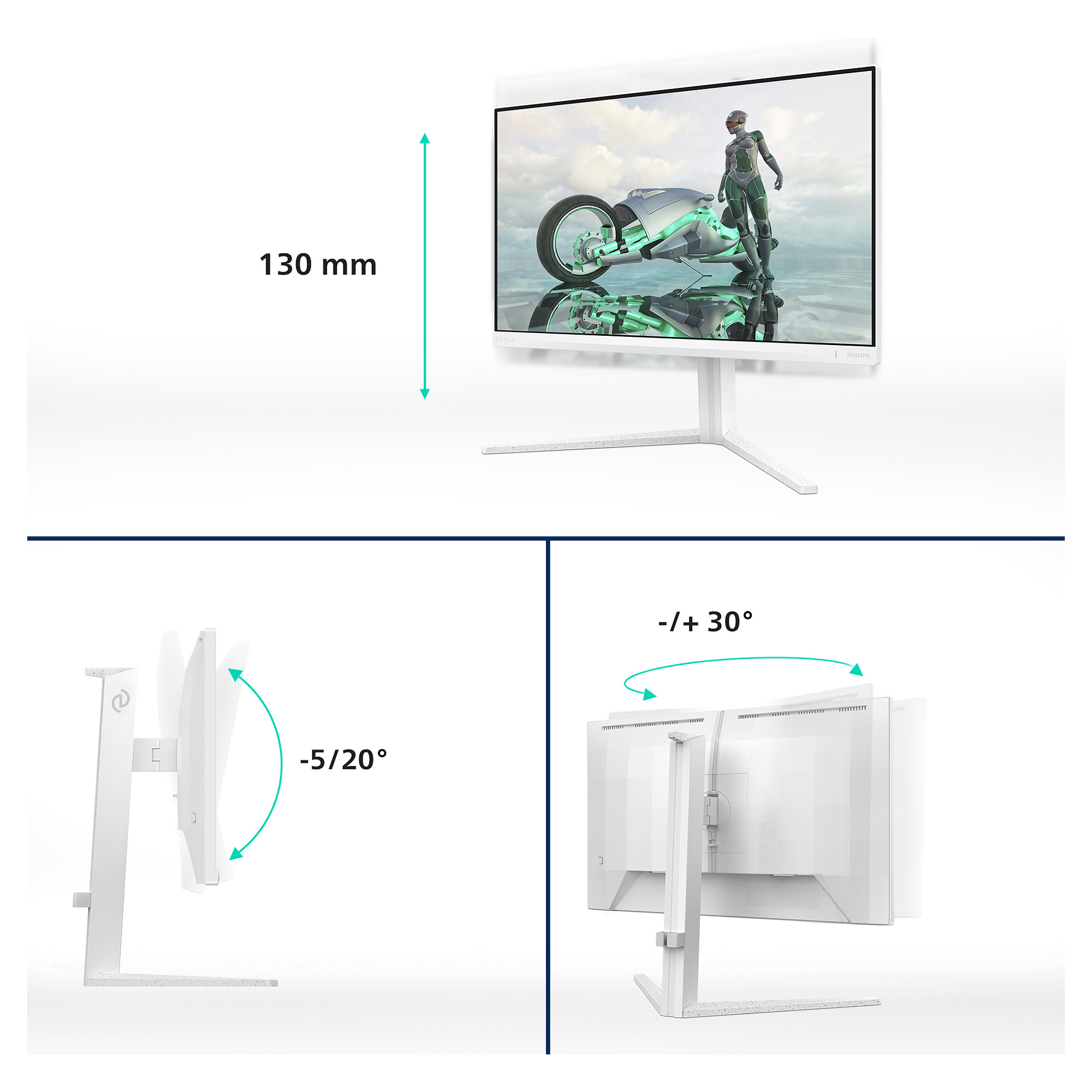 Monitor PHILIPS 27M2N3201A 27" 180Hz, 2xHDMI, DP, IPS-17