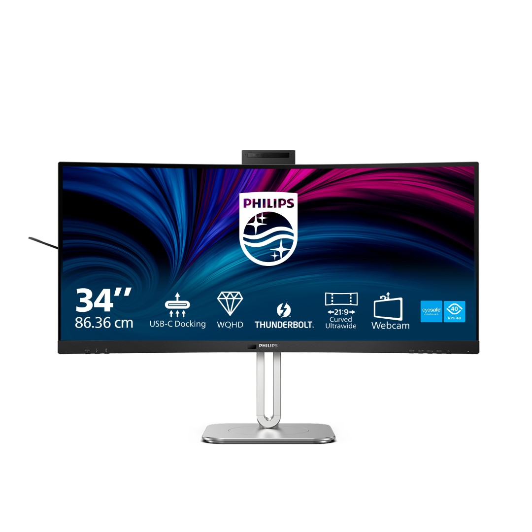 Monitor PHILIPS 34B2U6603CH (34" VA, 120Hz, zakrivljeni)-7