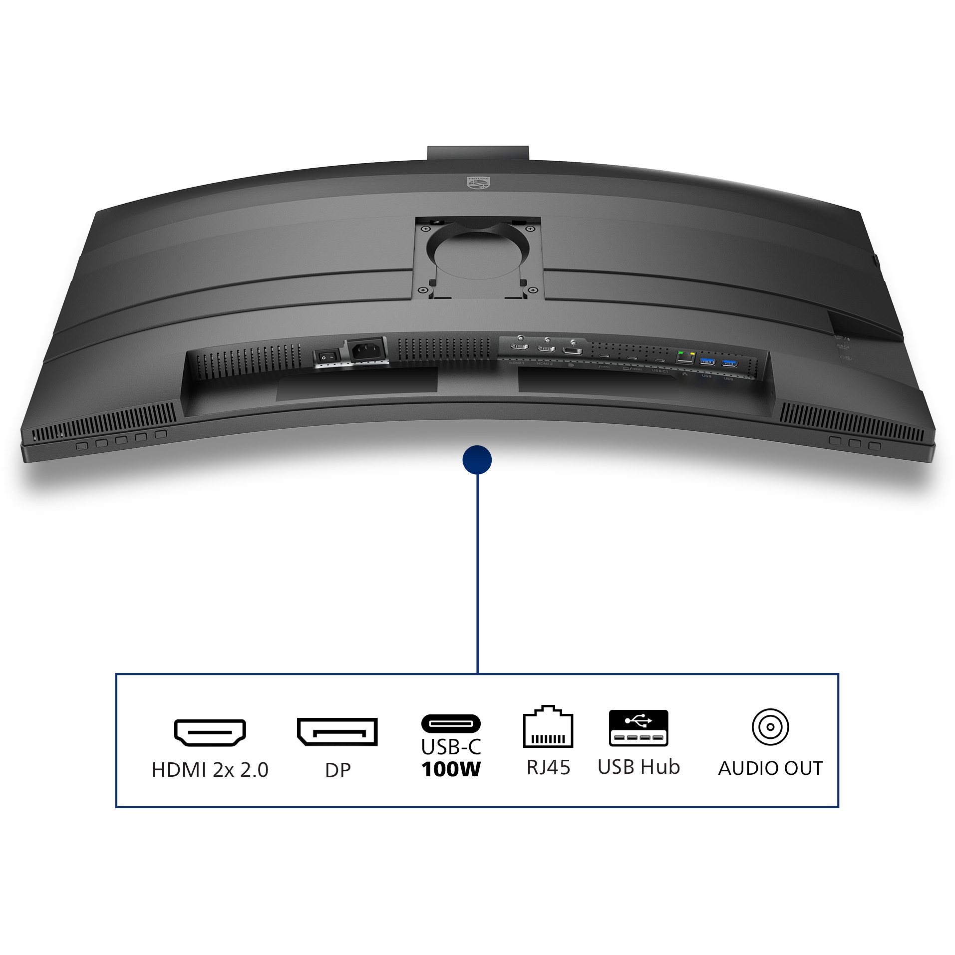 Monitor PHILIPS 34B2U6603CH (34" VA, 120Hz, zakrivljeni)-20