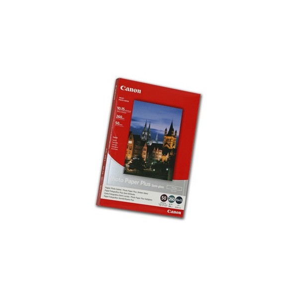 Fotografski papir CANON Photo Paper Plus SG201 (20x25 cm, 20 listova, 260 g/m2, satenska završna obrada, tekstura fotografskog papira)