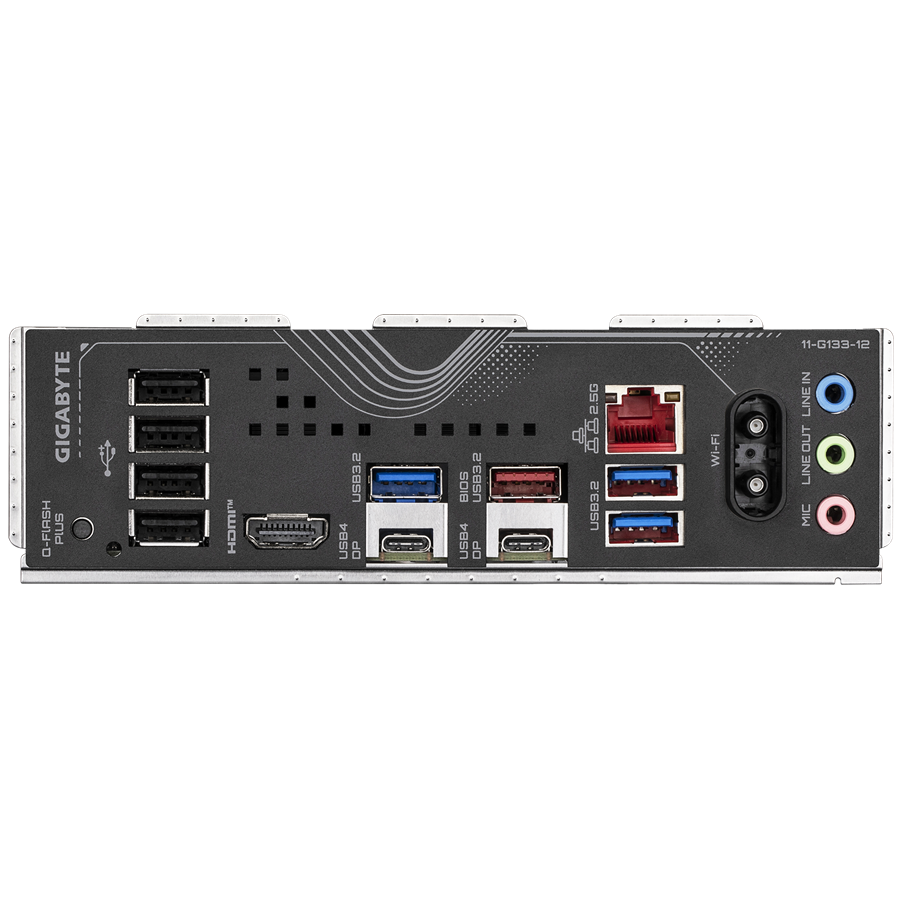 GIGAYBTE Mainboard Desktop X870 EAGLE WIFI7 (AM5, 4x DDR5 256GB, 1x PCI-E 5.0 x16x16, 2x PCI-E 3.0 x16x1, 1x PCI-E M.2, 2x M.2, 4x SATA, 2x USB4 Type-C DP, 4x USB 3.2, 1x HDMI, WiFi7, 2.5GbE LAN, ATX)-3