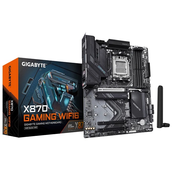 Matična ploča GIGABYTE GA-X870 Gaming WF6 (AMD X870, DDR5, AMD Ryzen 9000/8000/7000, Realtek 2.5GbE LAN)