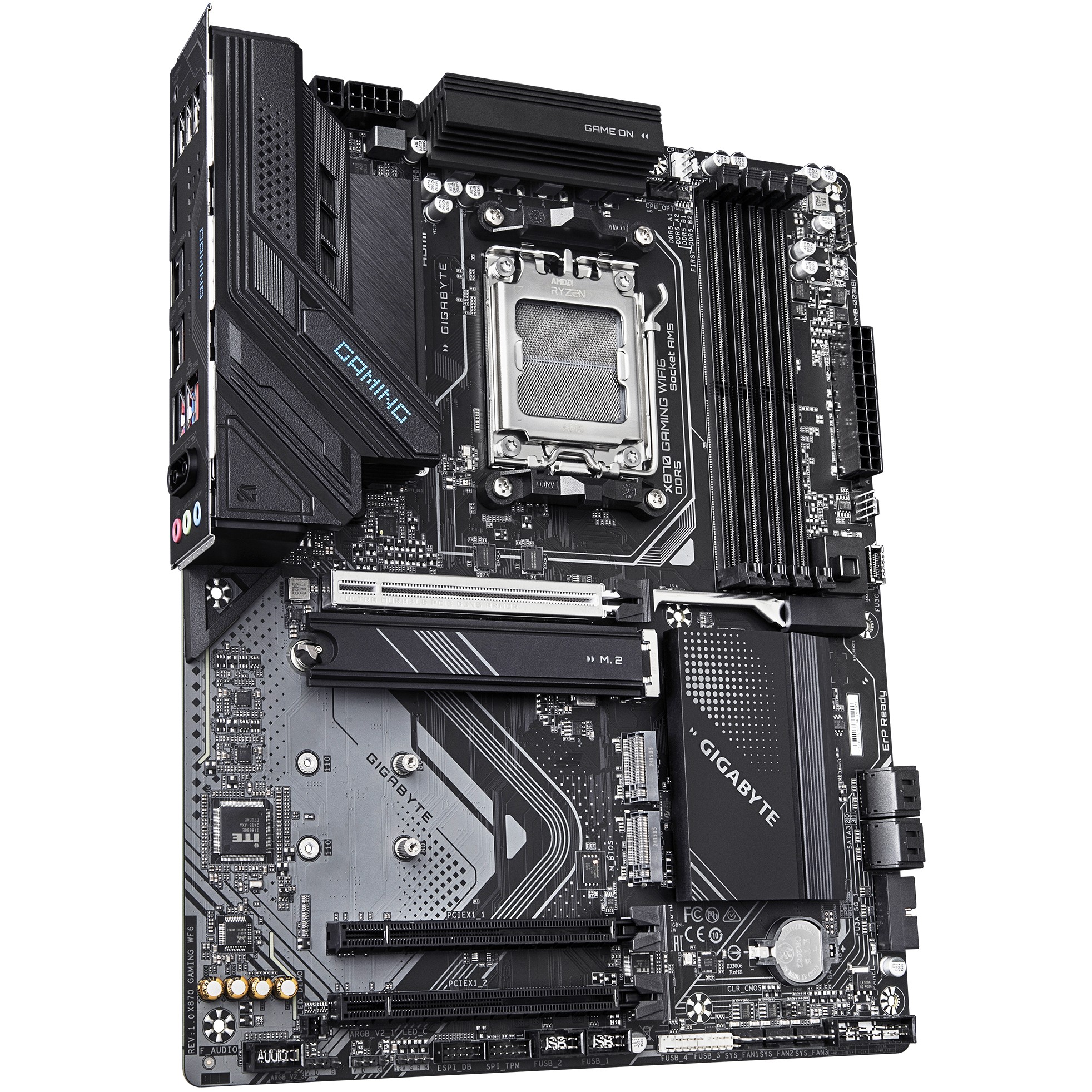 Matična ploča GIGABYTE GA-X870 Gaming WF6 (AMD X870, DDR5, AMD Ryzen 9000/8000/7000, Realtek 2.5GbE LAN)-8