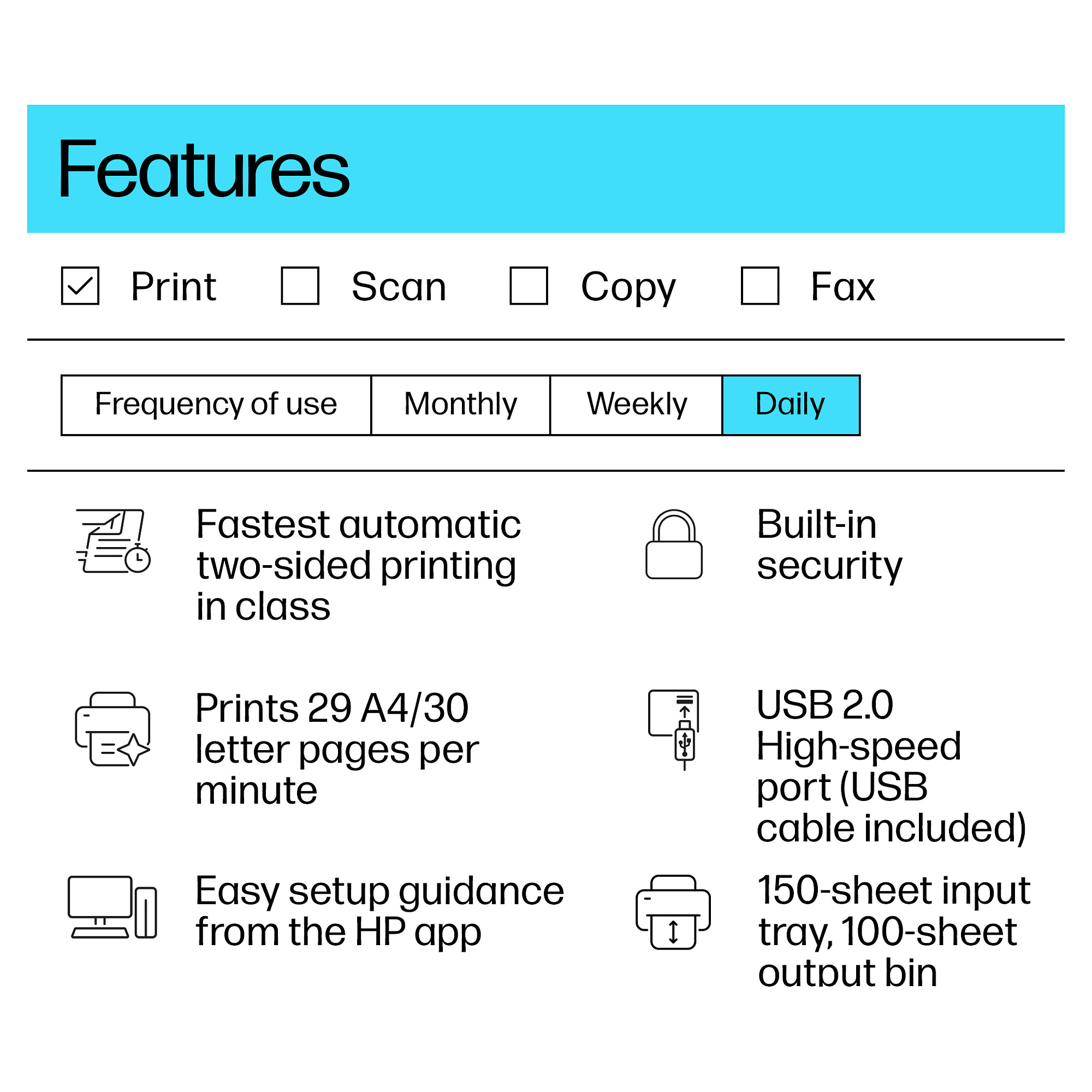 HP LaserJet M209d, 8J9L0F-5