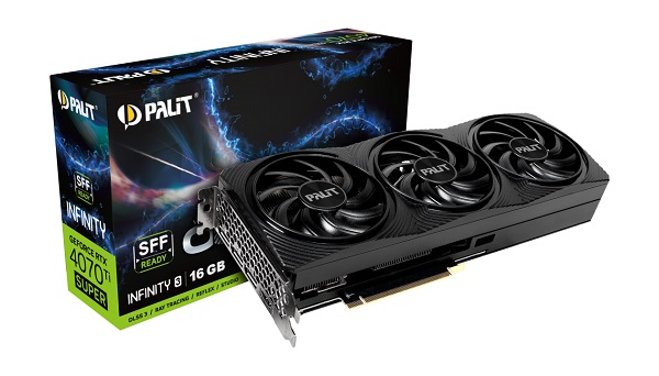 Palit RTX4070TI Super Infinity 3 OC, 16GB GDDR6X-0
