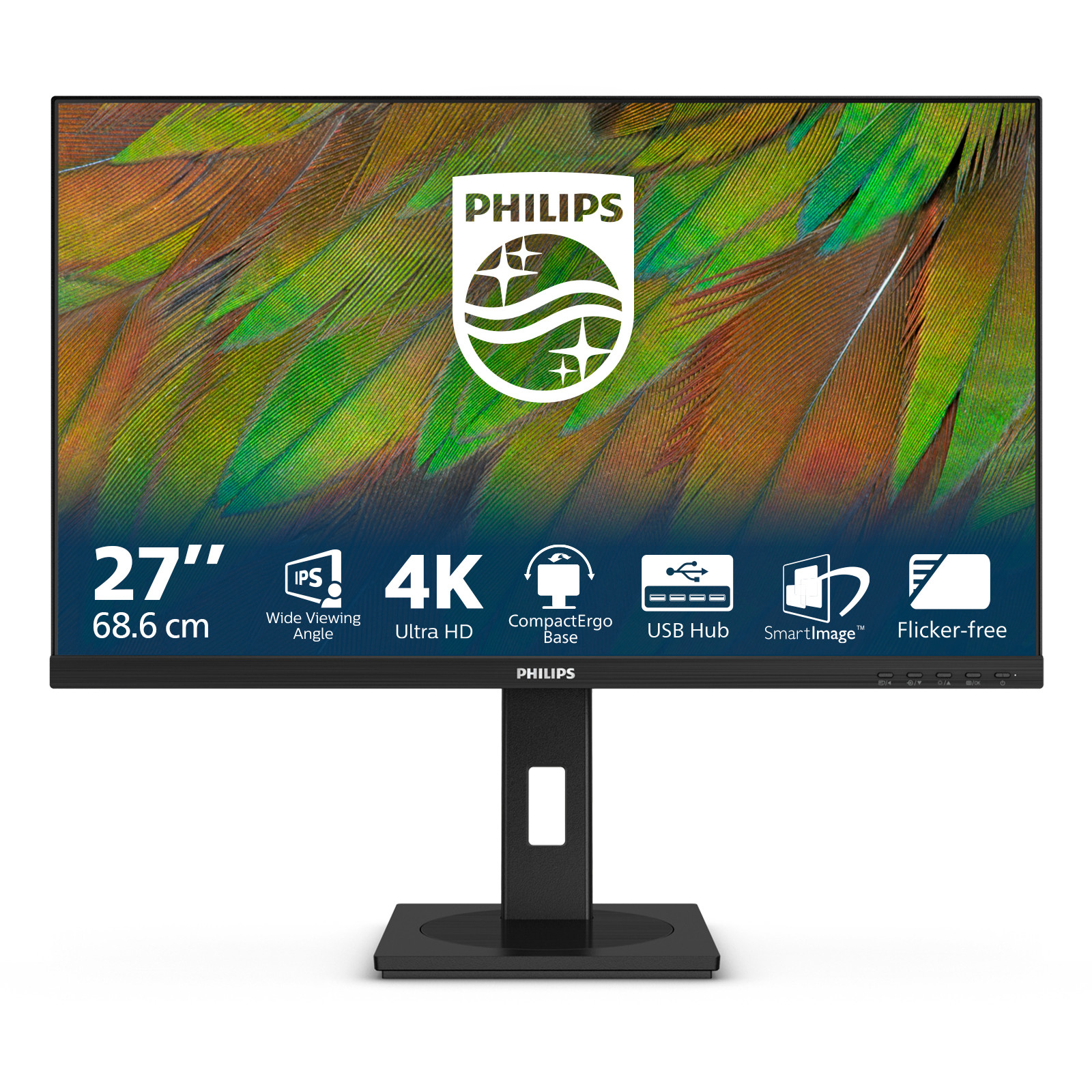 Monitor PHILIPS 27B1N3800 (27" IPS, UHD, 60Hz)