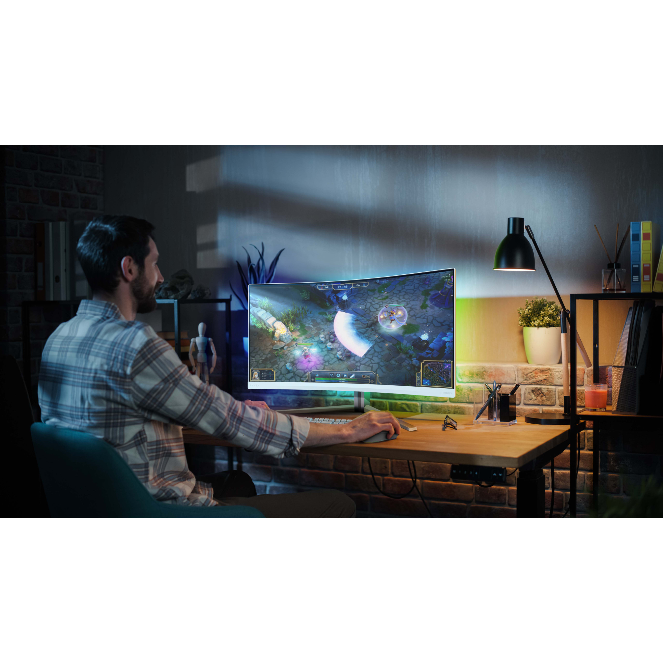 Monitor PHILIPS 34M2C5501A 34" WQHD 180Hz 2xHDMI 2xDP-5