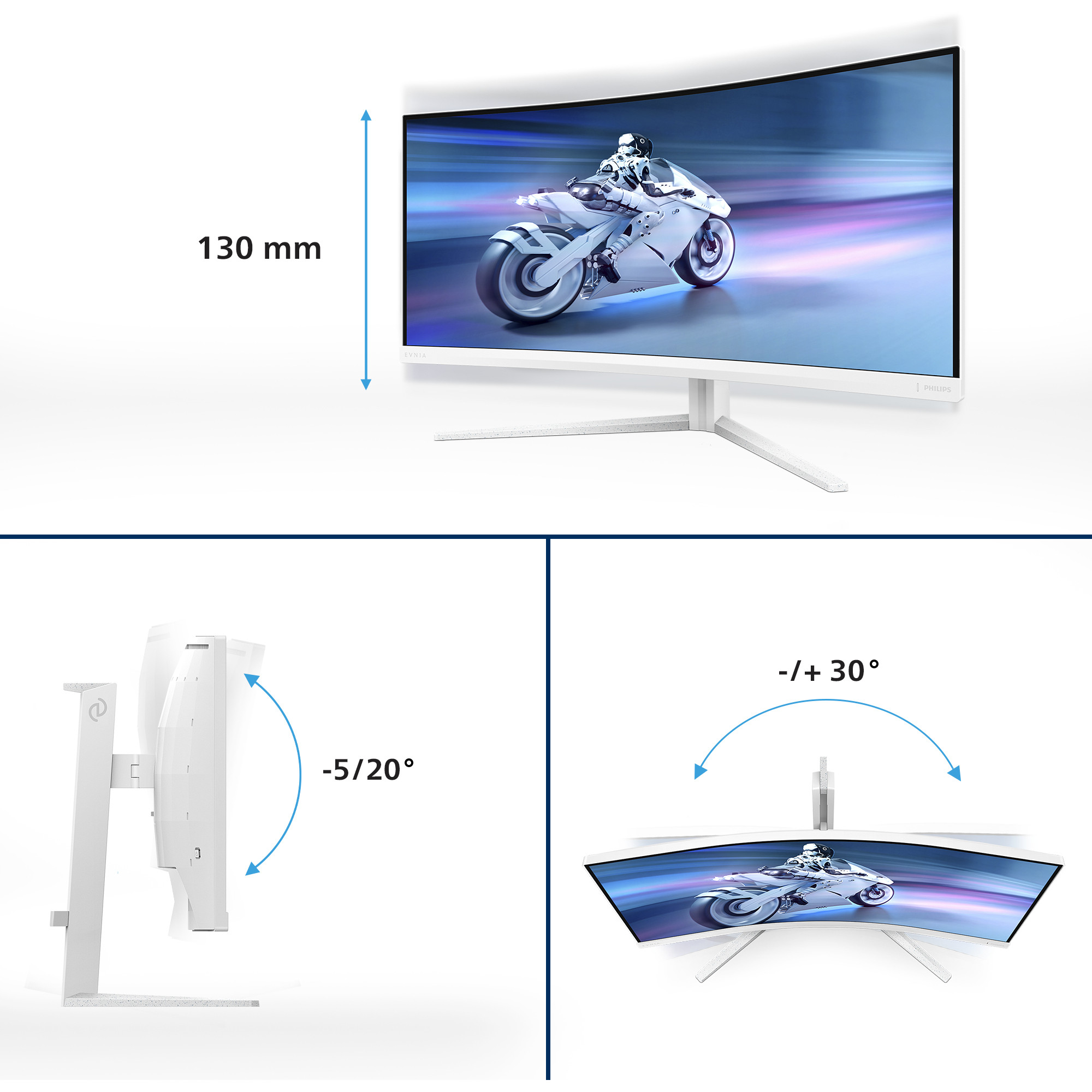 Monitor PHILIPS 34M2C5501A 34" WQHD 180Hz 2xHDMI 2xDP-8