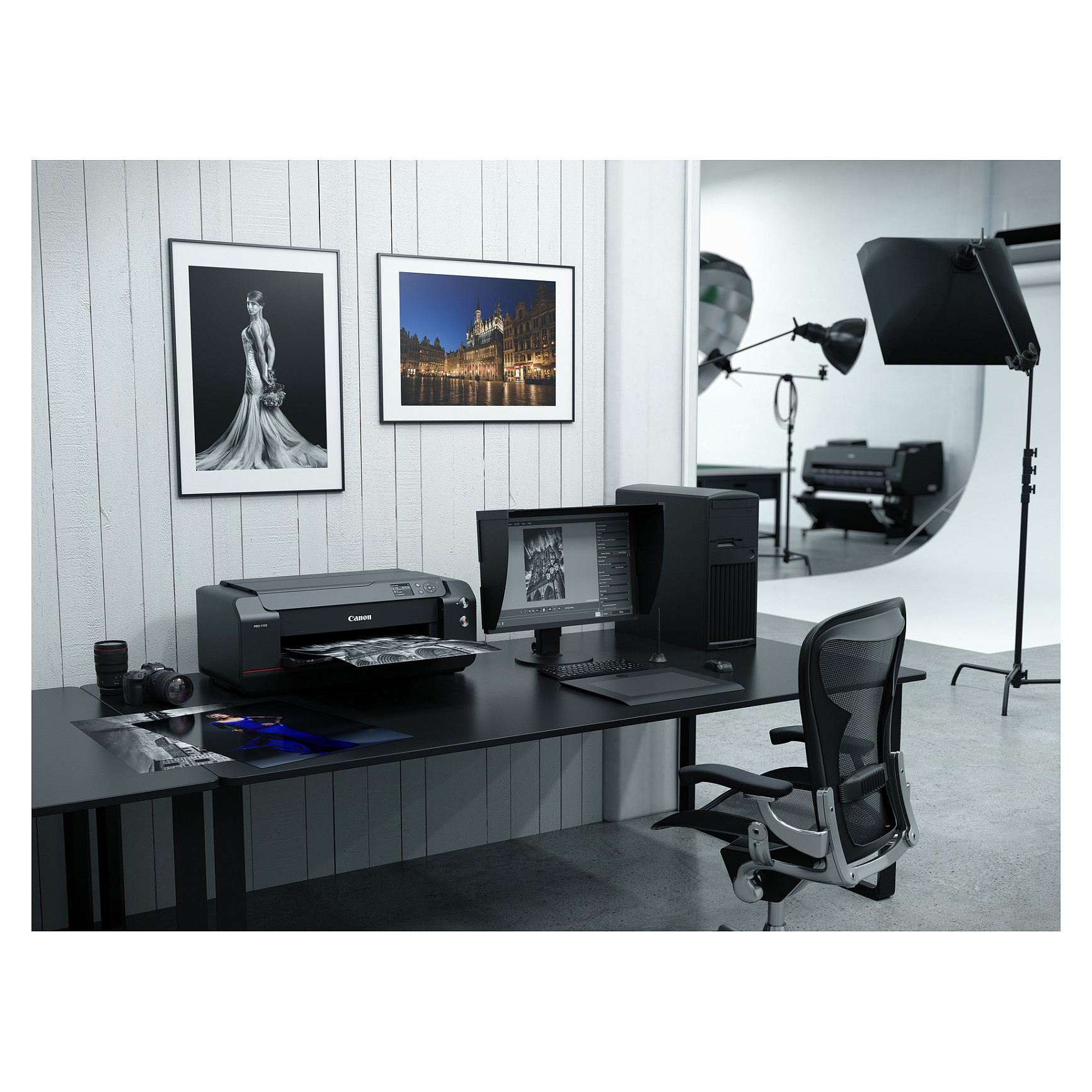 Pisač CANON imagePROGRAF PRO-1100 (A2, 2400 x 1200 dp, 12 boja, USB B, WiFi, 1GB LAN)-9