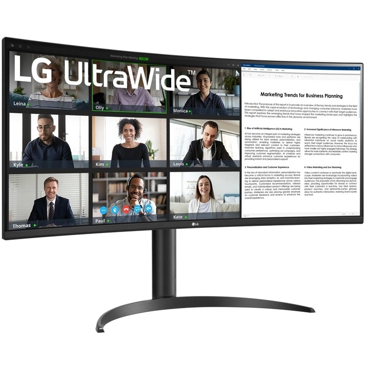 Monitor LG 34WR55QK (34", WQHD, 100Hz, HDR10, 2x HDMI/DP)-2