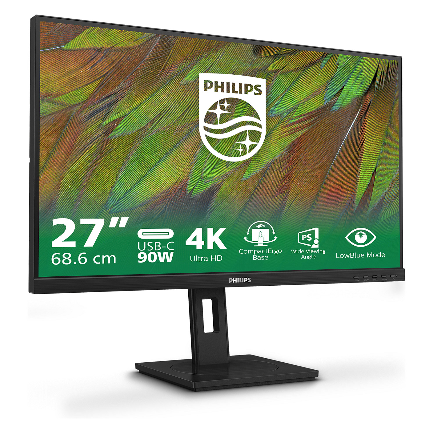 Monitor PHILIPS 27B1U3900 (27" IPS, UHD, 60Hz)-3