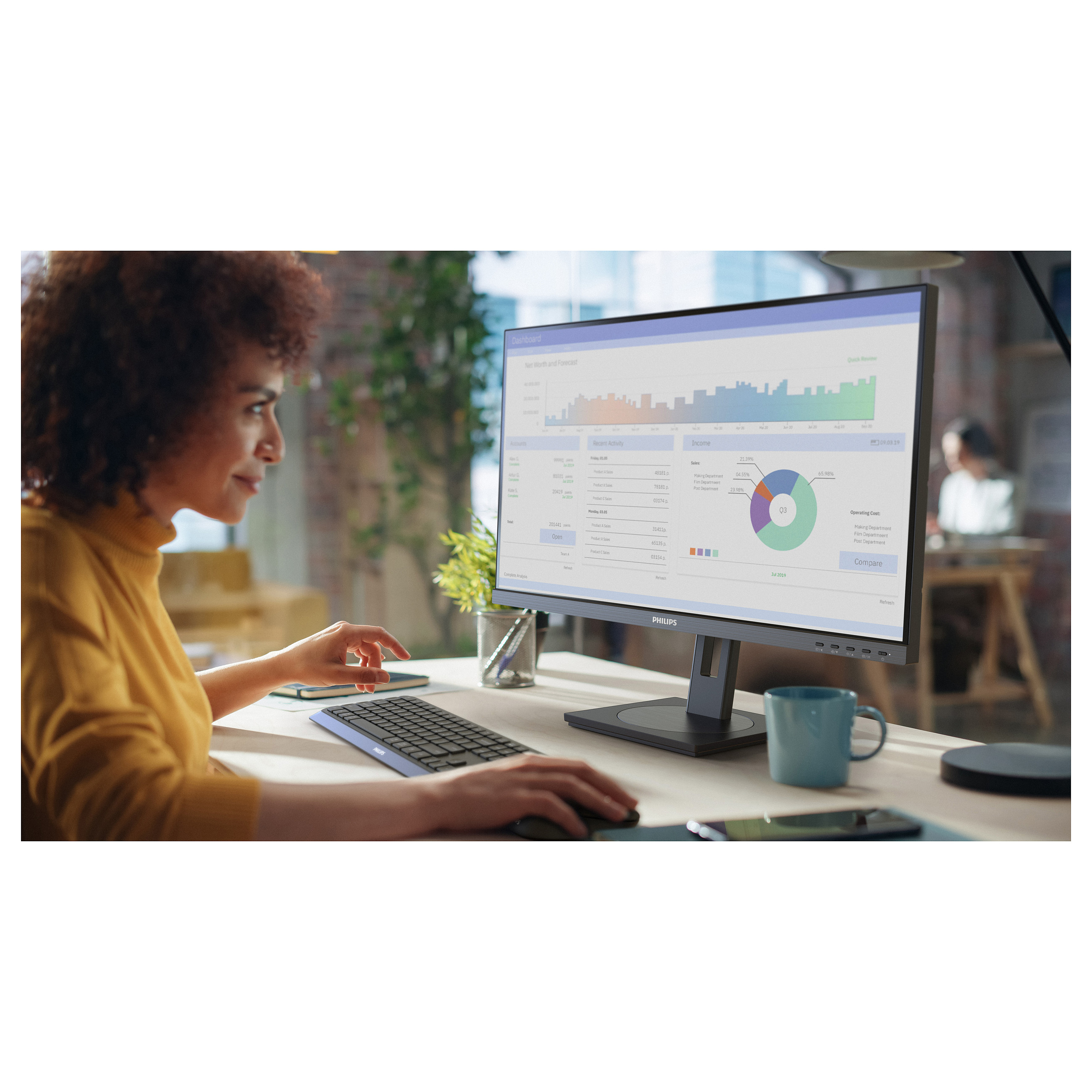 Monitor PHILIPS 27B1U3900 (27" IPS, UHD, 60Hz)-6
