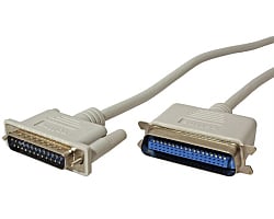 Roline paralelni printer kabel, DB25 - C36, M/M, 1.8m sivi-1