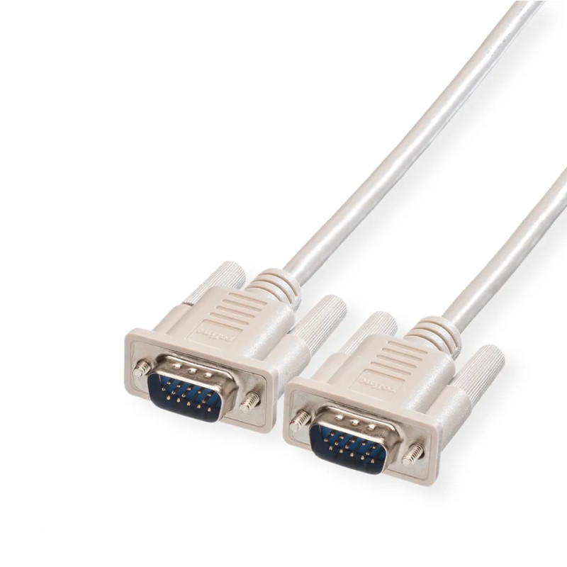 Roline VGA kabel, HD15 M/M, 3.0m sivi-0