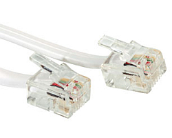 Roline RJ12 (6P4C) telefonski kabel, 6.0m