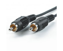 Roline VALUE Chinch kabel, 1×chinch M/M, 5.0m