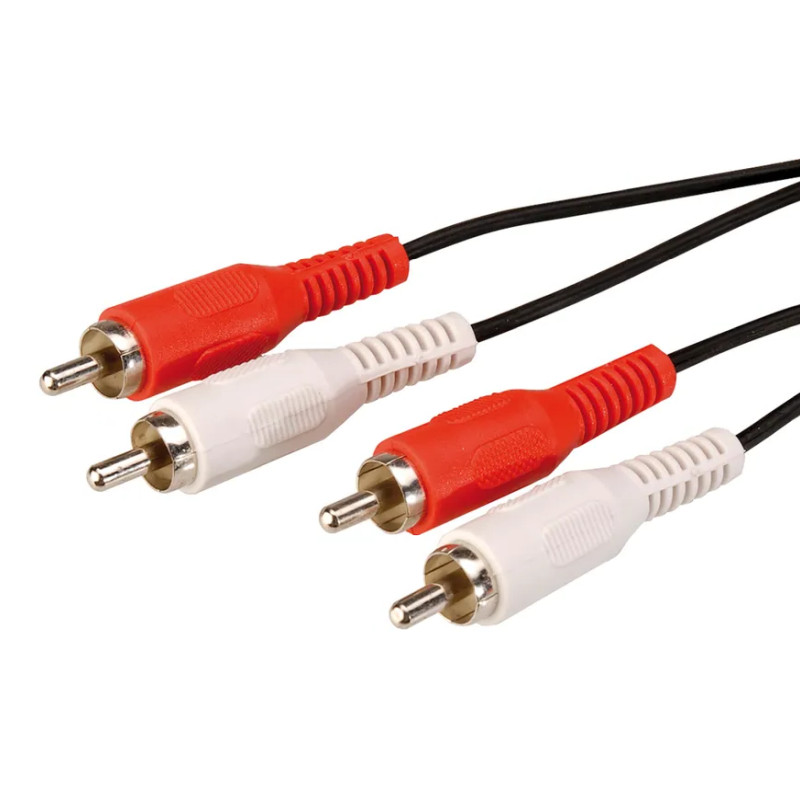 Roline VALUE Chinch kabel, 2×chinch M/M, 10m-1