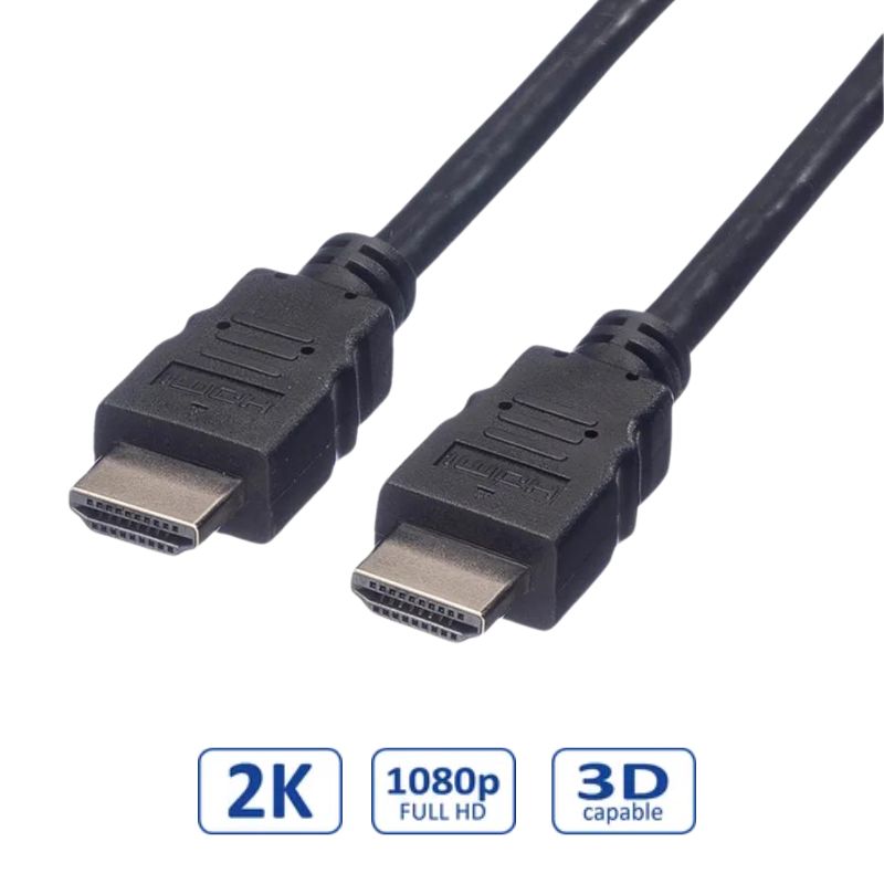 Roline VALUE HDMI kabel, HDMI M - HDMI M, 2.0m-1