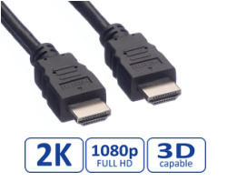 Roline VALUE HDMI kabel, HDMI M - HDMI M, 2.0m-0