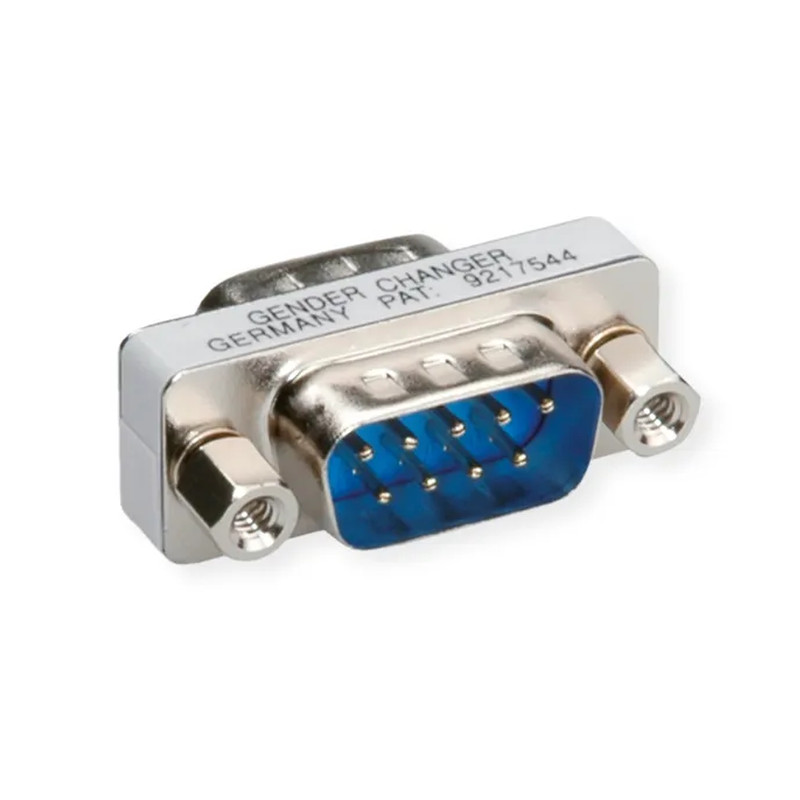 Adapter ROLINE Mini Gender Changer DB9 M/M-1