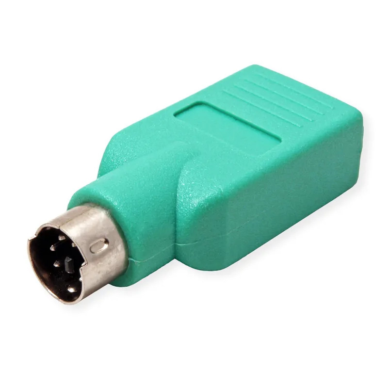 Roline VALUE adapter PS/2 - USB2.0, M/F zeleni-2