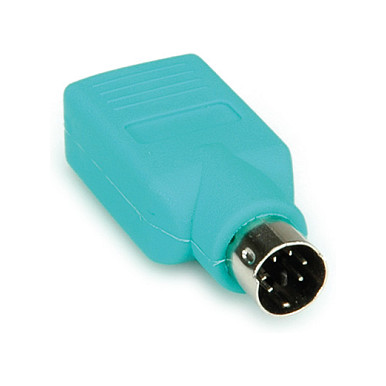 Roline VALUE adapter PS/2 - USB2.0, M/F zeleni-3
