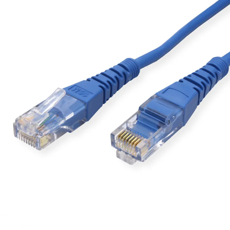 Roline UTP mrežni kabel Cat.5e, 0.5m plavi-1