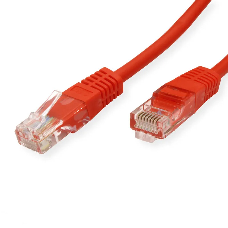 Roline UTP mrežni kabel Cat.5e, 3.0m, crveni-1