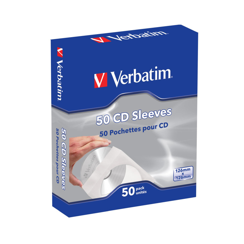 Verbatim CD/DVD papirnate košuljice (pakiranje 50kom.)-1