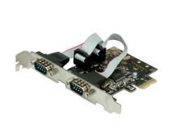 Roline VALUE Kontroler 2×RS232 port PCI-e