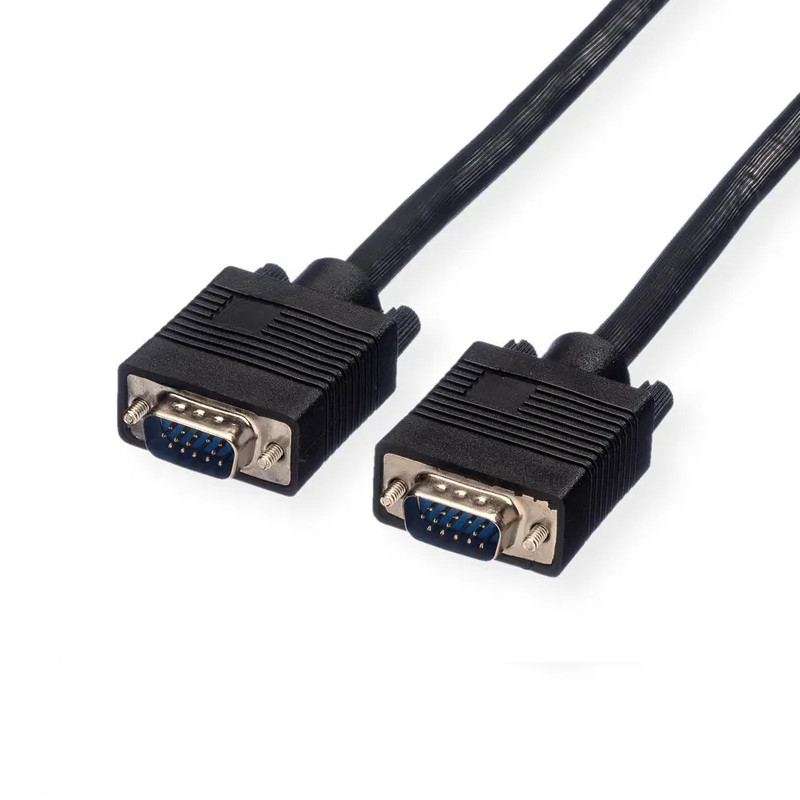 Roline VALUE VGA kabel, HD15 M/M, 2.0m crni-0