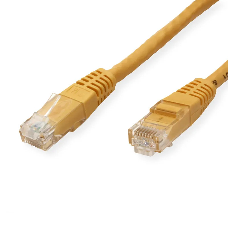 Roline VALUE UTP mrežni kabel Cat.6, 0.5m žuti-0