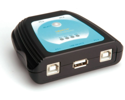 Roline VALUE printer preklopnik 4-portni USB2.0, ručni-1