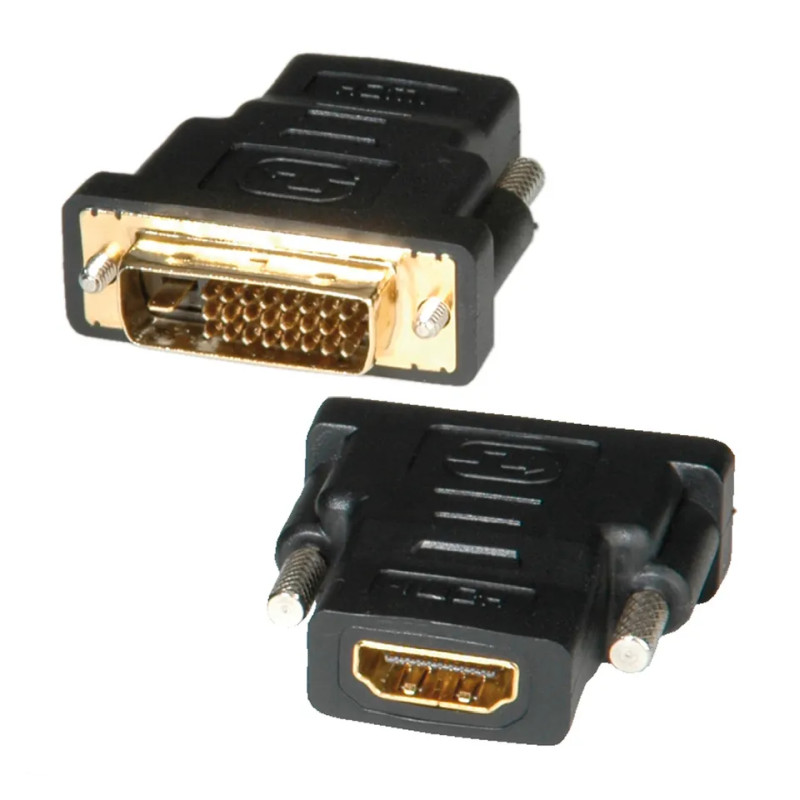 Roline adapter DVI-D (24+1) - HDMI, M/F-0