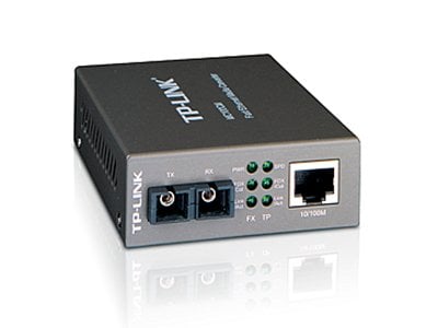 TP-Link 100M optički pretvarač, 10/100M RJ45 u 100M multi-mod SC, Full-duplex, do 2km-2