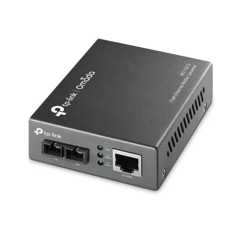 TP-Link 100M optički pretvarač, 10/100M RJ45 u 100M single-mod SC, Full-duplex, do 20km-4