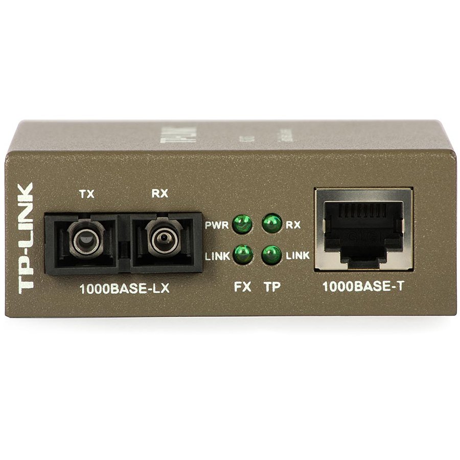 TP-Link Gigabit optički pretvarač 1000M RJ45 u 1000M single-mode SC, Full-duplex, do 15Km-1