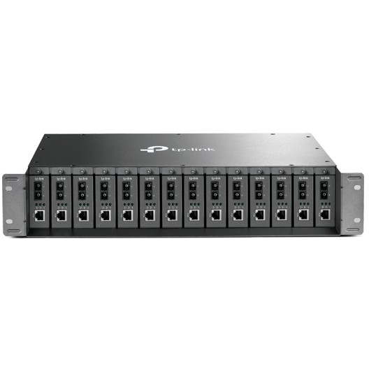 Kućište za media konvertere TP-LINK 14-slot neupravljivo 19" Rack-0