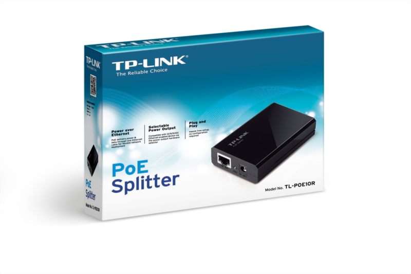 TP-Link PoE Splitter adapter, IEEE 802.3af compliant, 5V/12V izlazni napon, plastično kućište-5