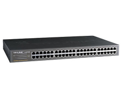TP-Link 48-port preklopnik (Switch), 48×10/100M RJ45 ports, 1U 19", metalno kućište
